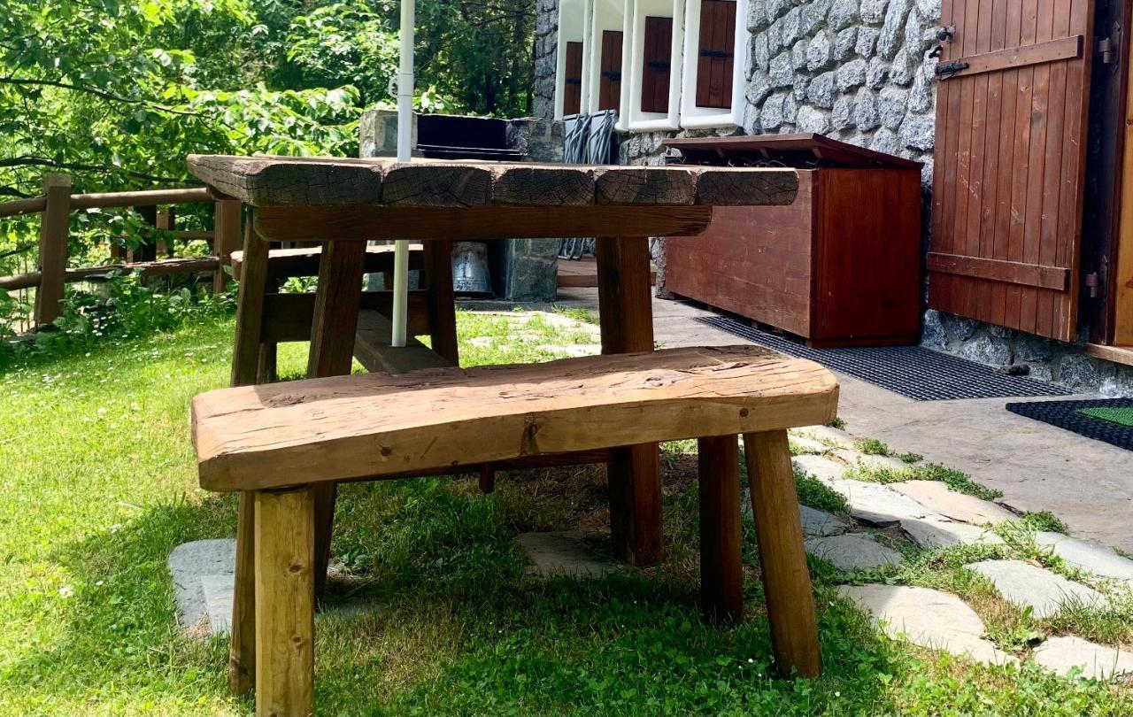 Chalet Bormio Terme Bagian luar foto