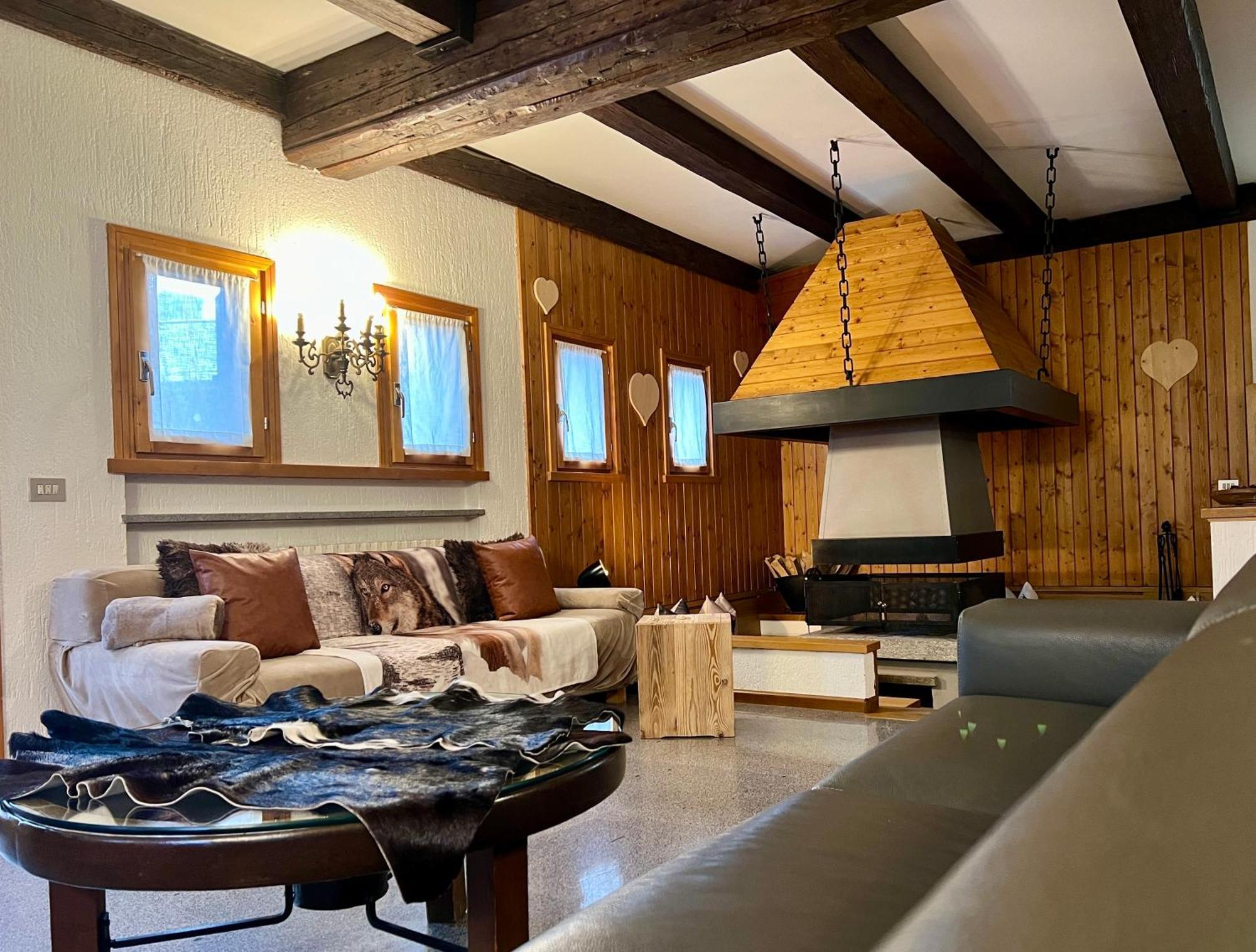 Chalet Bormio Terme Bagian luar foto