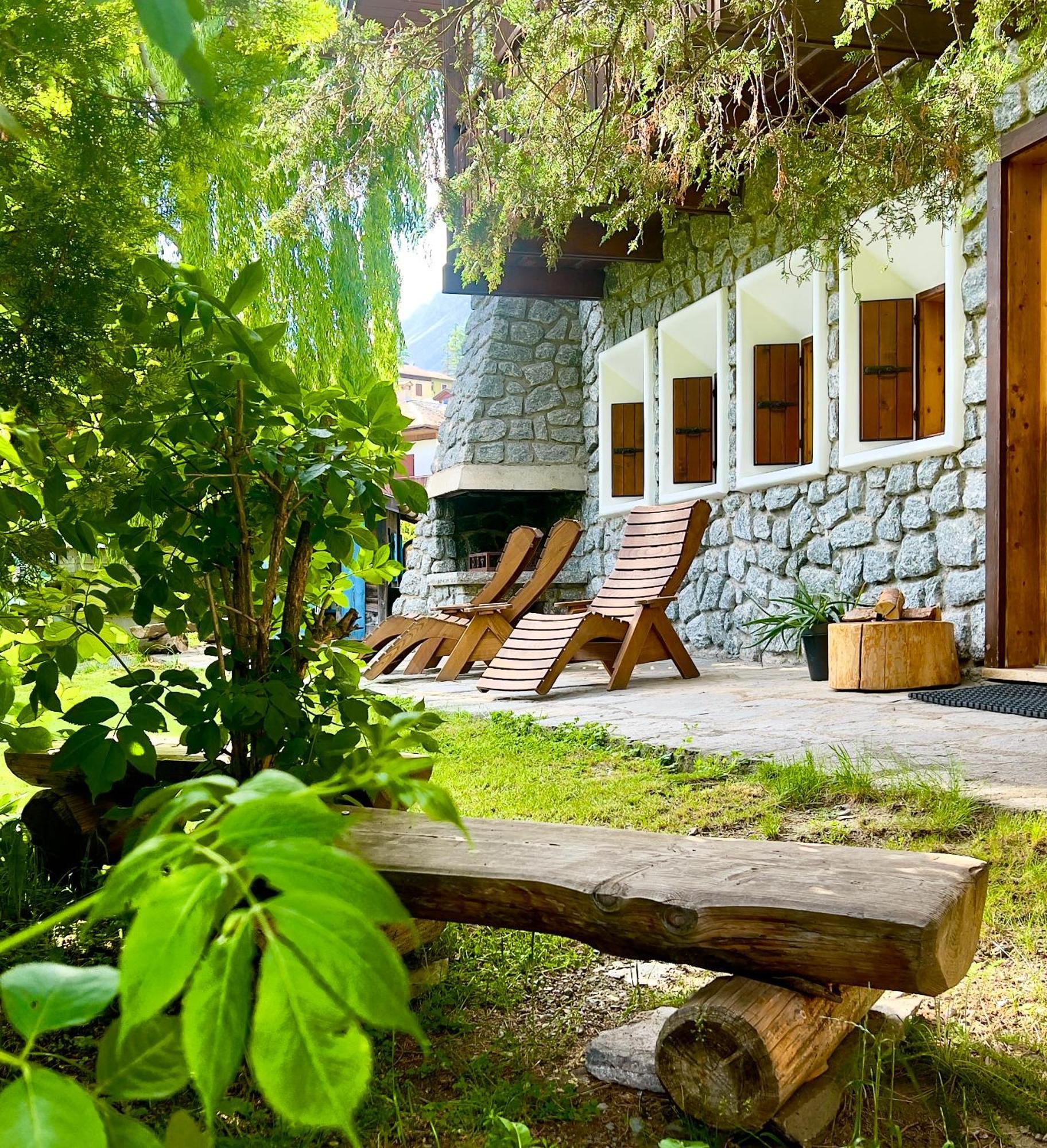 Chalet Bormio Terme Bagian luar foto